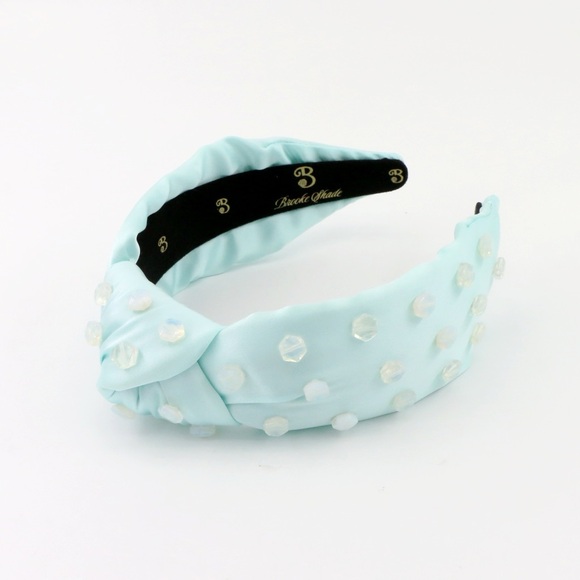 101. NEW Luxury Brooke Shade 100% Silk & Real Opal Headband